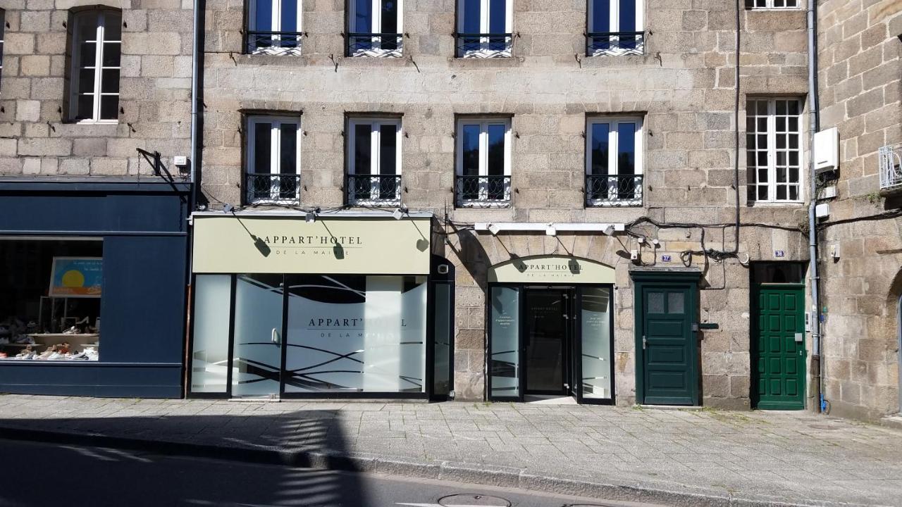Appart'Hotel De La Mairie Morlaix Exterior foto